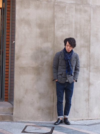 YOSOOU(粧う) sugiaya Tailored Down Jacketを着こなす！