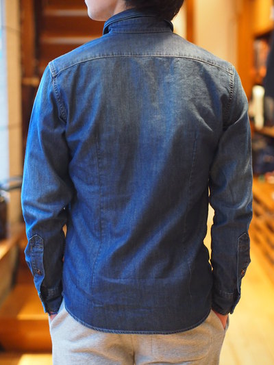 ライトオンスデニムシャツ/MEN’S MELROSE(メンズメルローズ)