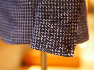 チドリツイードブルゾンジャケット/MEN’S MELROSE