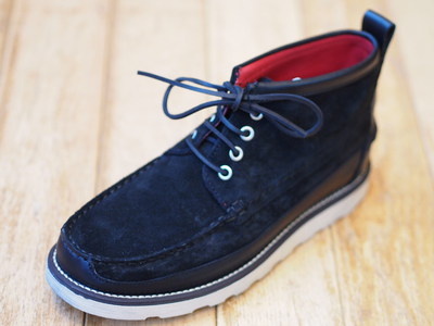 WANDER SHOES×MEN’SMELROSEコンビネーションブーツ
