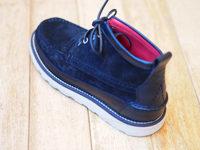 WANDER SHOES×MEN’SMELROSEコンビネーションブーツ