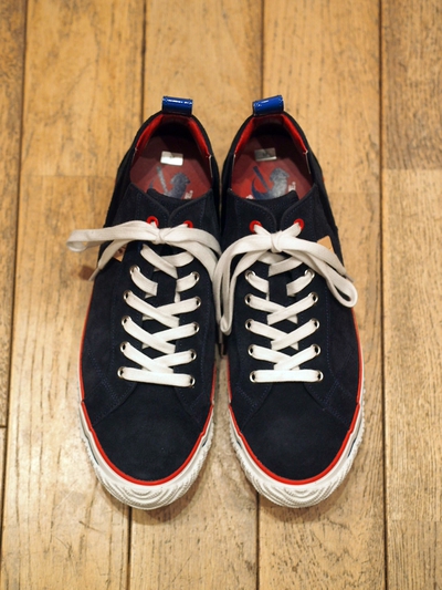 MADE IN JAPAN SPNGLE MOVE×MENSMELROSEサイドゴアスニーカー SPM-442