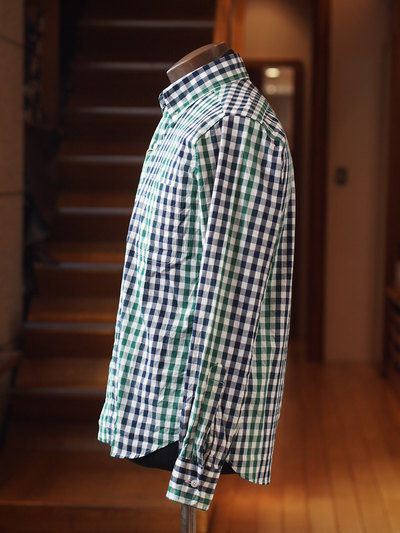 NEWBD CHECK SHIRT：ギンガムチェックシャツ/The DUFFER of St.GEORGE