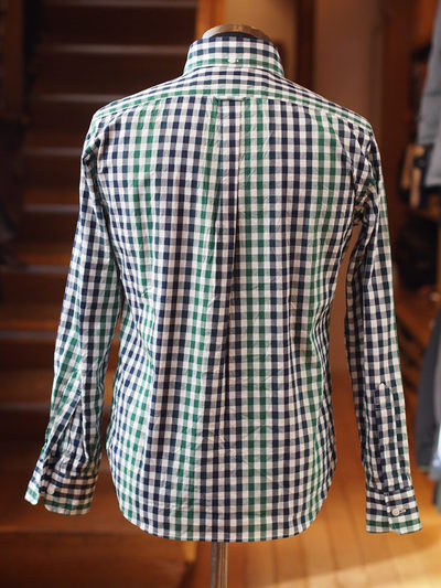 NEWBD CHECK SHIRT：ギンガムチェックシャツ/The DUFFER of St.GEORGE