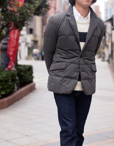 YOSOOU(粧う) sugiaya Tailored Down Jacket
