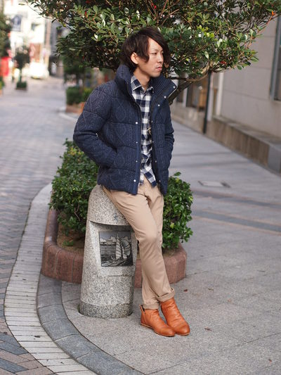 大好評のCABLE KNIT DOWN JACKET再入荷！各サイズ揃いました！！
