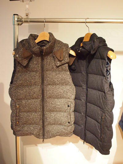 もうすぐメンズメルローズから秋おすすめのダウンベストが入荷！秋アウターがたくさん揃いました！