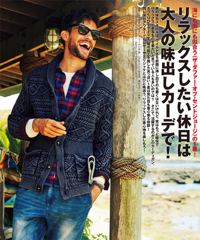 The DUFFER of St.GEORGE Safari 10月号 雑誌掲載 | MEN'S MELROSE