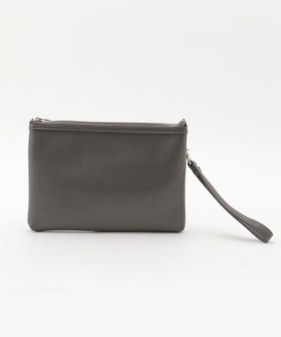 クリスマスギフトにも最適!レザー2WAYクラッチ/MENS MELROSE(メンズメルローズ)