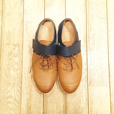 【期間限定展開】和テイストなドレススニーカーSOJI　OBI [VELCRO TYPE]