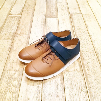 【期間限定展開】和テイストなドレススニーカーSOJI　OBI [VELCRO TYPE]