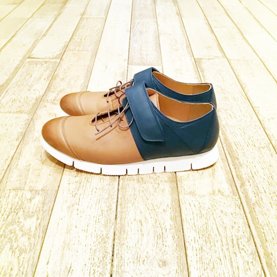 【期間限定展開】和テイストなドレススニーカーSOJI　OBI [VELCRO TYPE]
