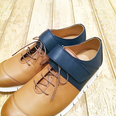 【期間限定展開】和テイストなドレススニーカーSOJI　OBI [VELCRO TYPE]