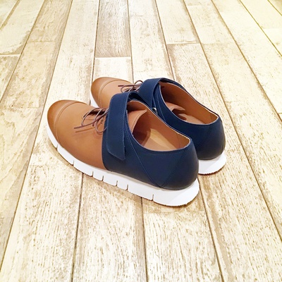 【期間限定展開】和テイストなドレススニーカーSOJI　OBI [VELCRO TYPE]
