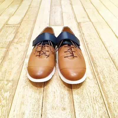 【期間限定展開】和テイストなドレススニーカーSOJI　OBI [VELCRO TYPE]