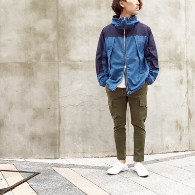 DUFFER INDIGO LABEL] デニム マウンテンパーカー | MEN'S