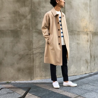 アークティックウェザーステンカラーコート/MEN'S MELROSE | MEN'S