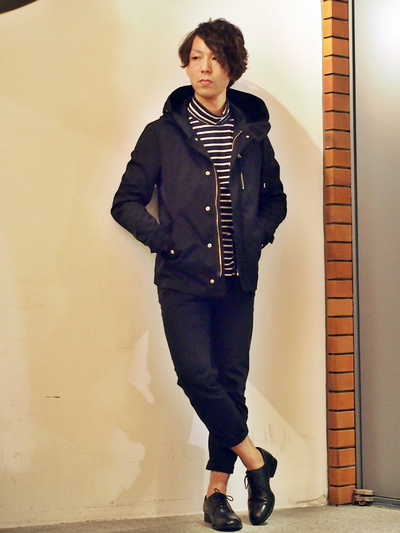T/Cツイル ショートモッズコート[ライナー着脱可能]/メンズメルローズ（MENS MELROSE）