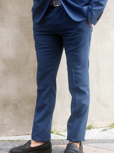 夏のセットアップスーツ。メトロポリスストレッチセットアップジャケット＆パンツ/MEN’S MELROSE