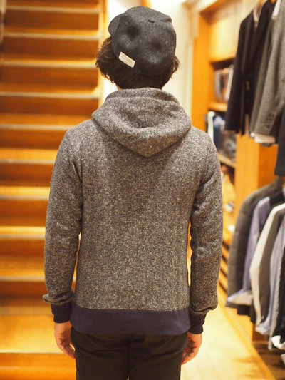 Russell Athletics×MEN’SMELROSE ウールパーカーWool Hooded (パーカー)