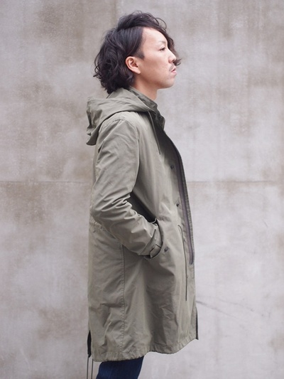 CNポプリンモッズコート[ライナーつき]/MEN’S MELROSE