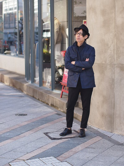 COMFORT DRESS エステルミルドボンディングM65ミリタリーブルゾン/MEN’S MELROSE