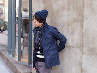 COMFORT DRESS エステルミルドボンディングM65ミリタリーブルゾン/MEN’S MELROSE
