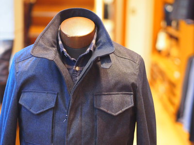 COMFORT DRESS エステルミルドボンディングM65ミリタリーブルゾン/MEN’S MELROSE