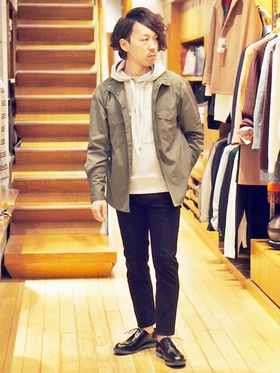 【別注】seesaw3ホールシューズ/MEN’S MELROSE