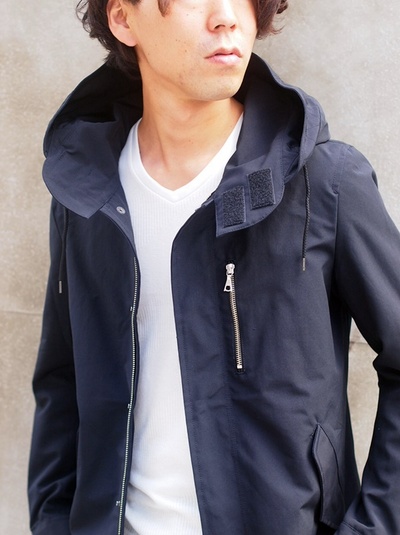 ハイカウントウェザーショートモッズブルゾン/MEN’S MELROSE(メンズメルローズ)