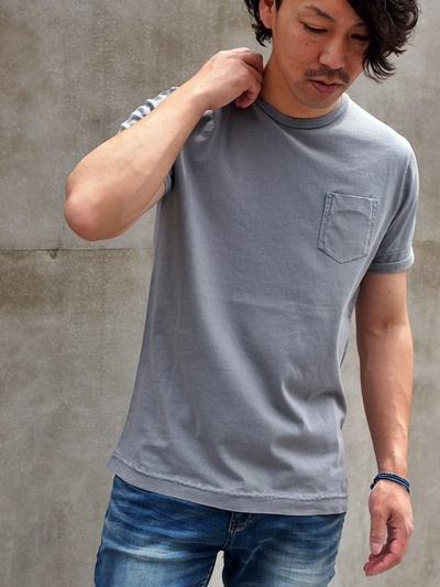 CROSSLEY(クロスリー)クルーネックポケット付Tシャツ | MEN'S MELROSE