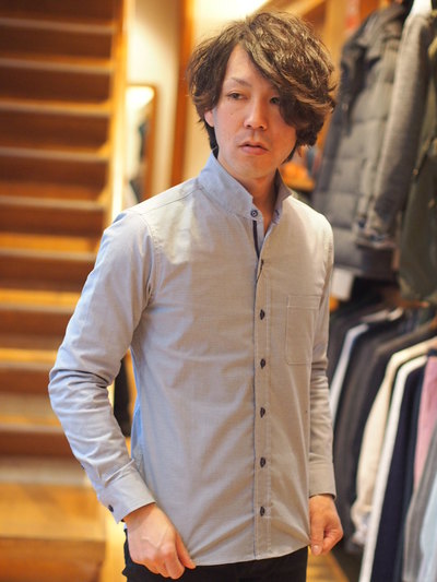 ストレッチチドリ2WAYシャツ/メンズメルローズ(MENS MELROSE)