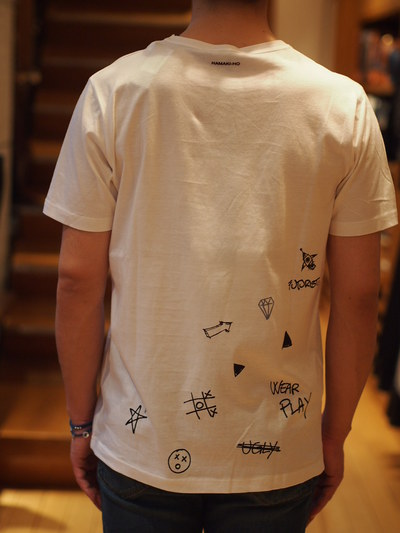 HAMKI-HO等予約会よりおすすめPart.5HAMAKI-HO 落書き風プリントTシャツ