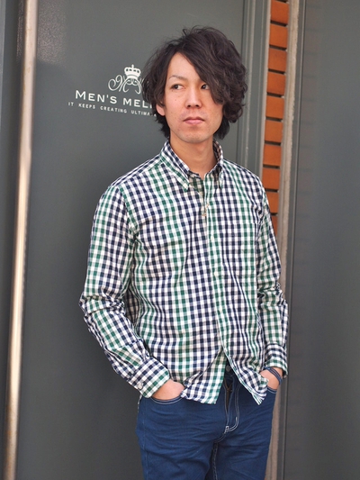 NEWBD CHECK SHIRT：ギンガムチェックシャツ/The DUFFER of St.GEORGE