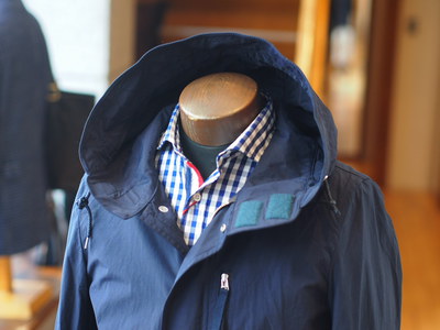 ウォータープルーフショートモッズコート/MEN’S MELROSE