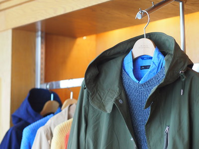 ウォータープルーフショートモッズコート/MEN’S MELROSE