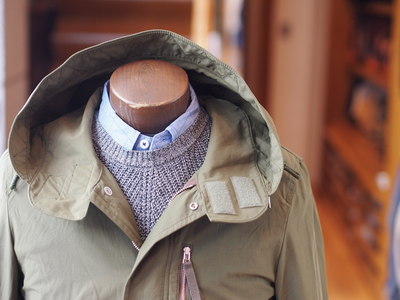 ウォータープルーフショートモッズコート/MEN’S MELROSE