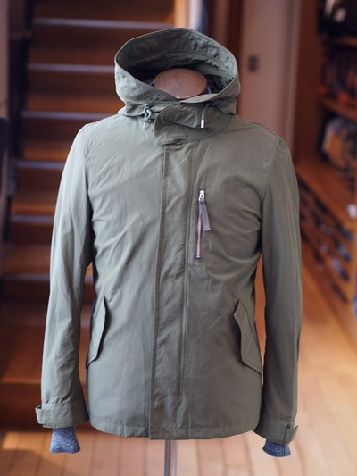 ウォータープルーフショートモッズコート/MEN’S MELROSE