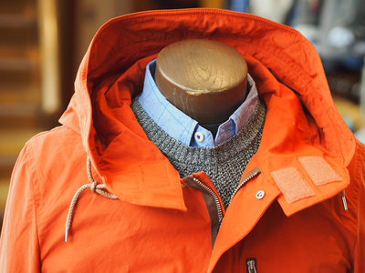 ウォータープルーフショートモッズコート/MEN’S MELROSE