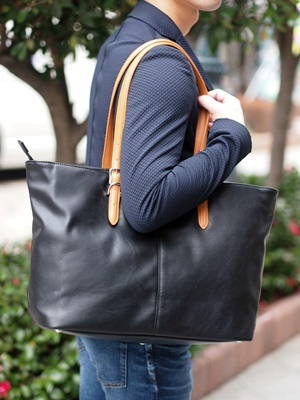 PRP-SPERITY（プロスペリティ）フェイクレザートートバッグ/MENS MELROSE