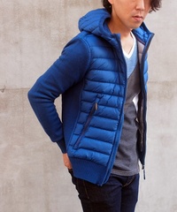 早速売れています!Parajumpers(パラジャンパース)ニット×ダウンパーカー