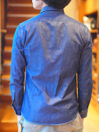 シャンブレーツイルシャツ/メンズメルローズ(MENS MELROSE)