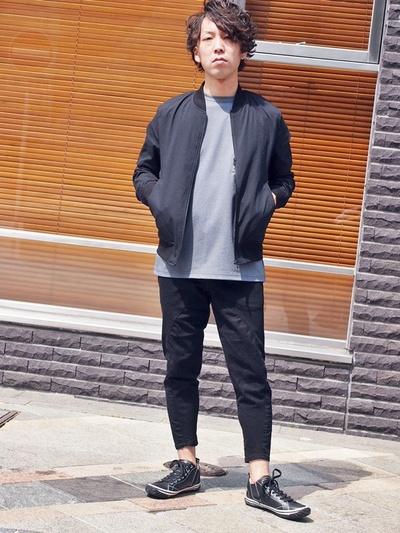 カルゼニットドロップショルダーTシャツ/MEN’S MELROSE