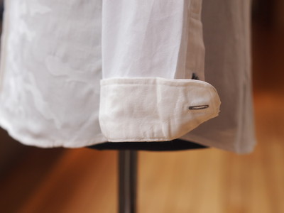 カモフラジャガードオックスシャツメンズメルローズ(MENS MELROSE)