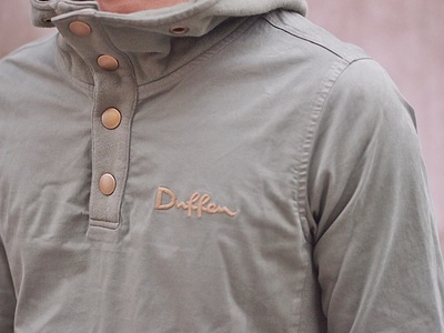 PULLOVER PARKA：ハイネック プルオーバーパーカー/The DUFFER of ST.GEORGE
