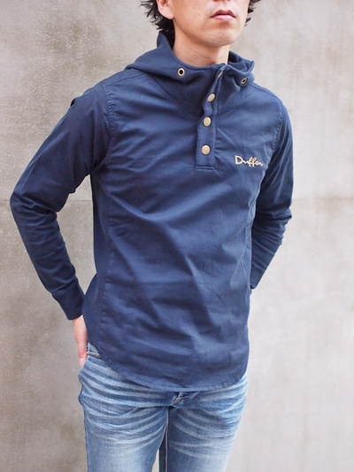 PULLOVER PARKA：ハイネック プルオーバーパーカー/The DUFFER of ST.GEORGE