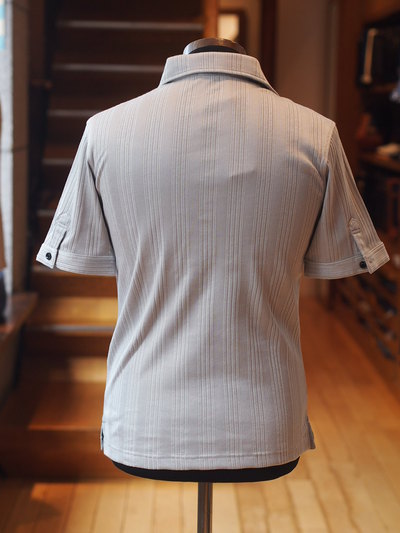 ランダムテレコスキッパーカットソー/MENS MELROSE