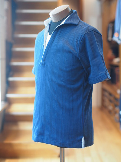 ランダムテレコスキッパーカットソー/MENS MELROSE