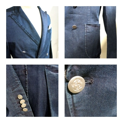 HAMAKI HO ハマキホ ダブルテーラードジャケット Size 46