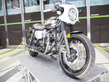 Kawasakiモーターショー　東京ベルサーレ秋葉原で新型W800を見た！
